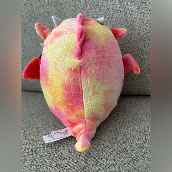 Nwt   🐉 8" CELESTINA Dragon with Donut Valentines Day Squishmallow - Picture 3 of 5